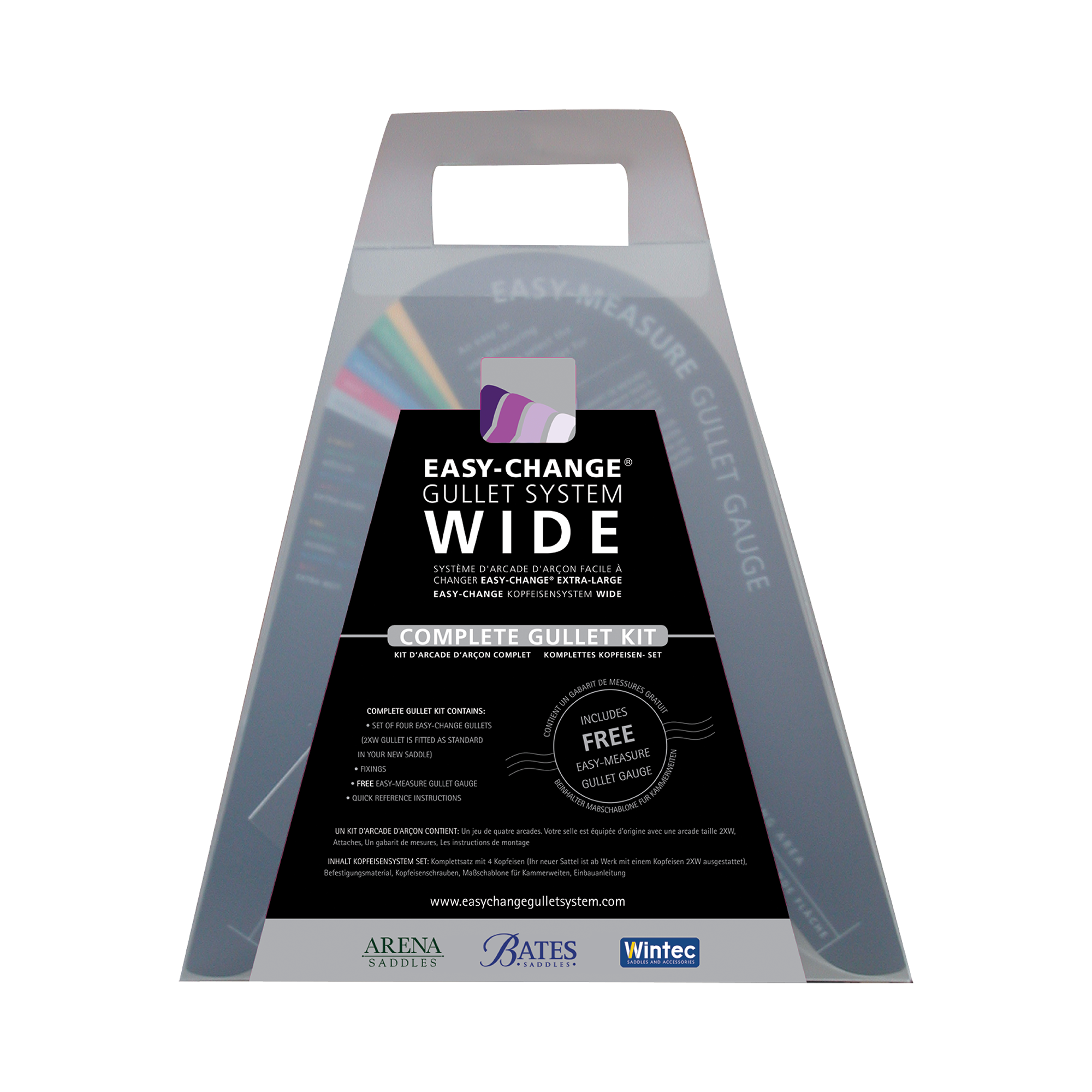 EASY-CHANGE Gullet System WIDE: Complete Kit - 29:40490988896439