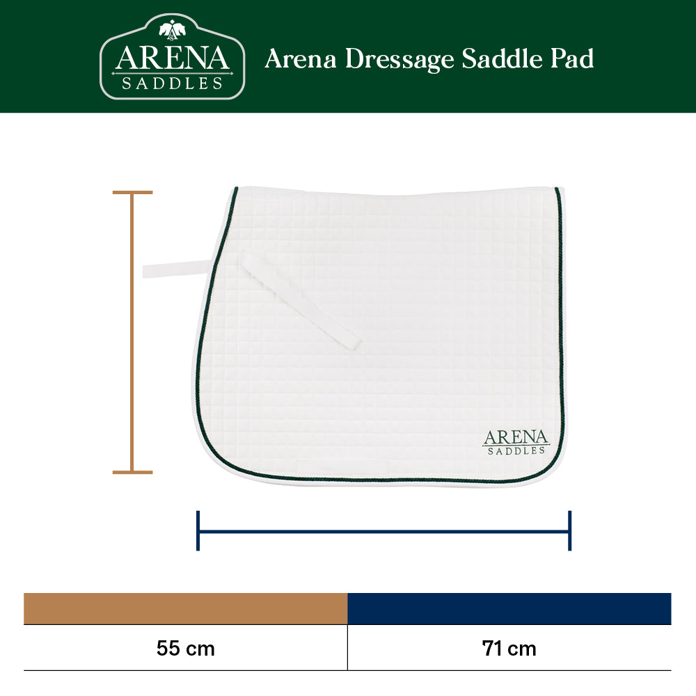 Arena Classic Dressage Saddle Pad