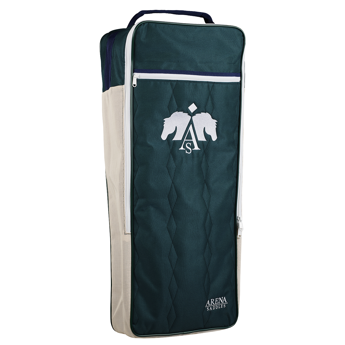 Coral Cottage Crafts Newmarket Stripe Fleece Saddle Cover And Bridle Bag Set